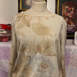 Alfred Dunner floral blouse